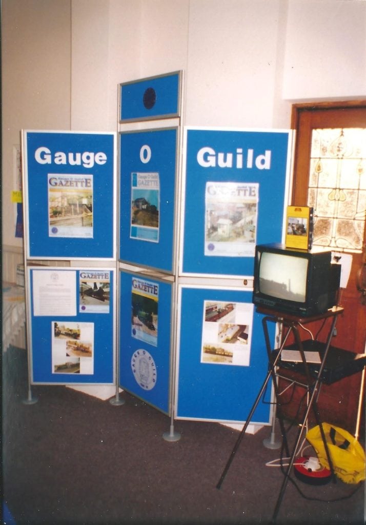 G0G - Colin Curtis & Tiny Morle took the Guild display stand to many model railway shows throughout the South - East.