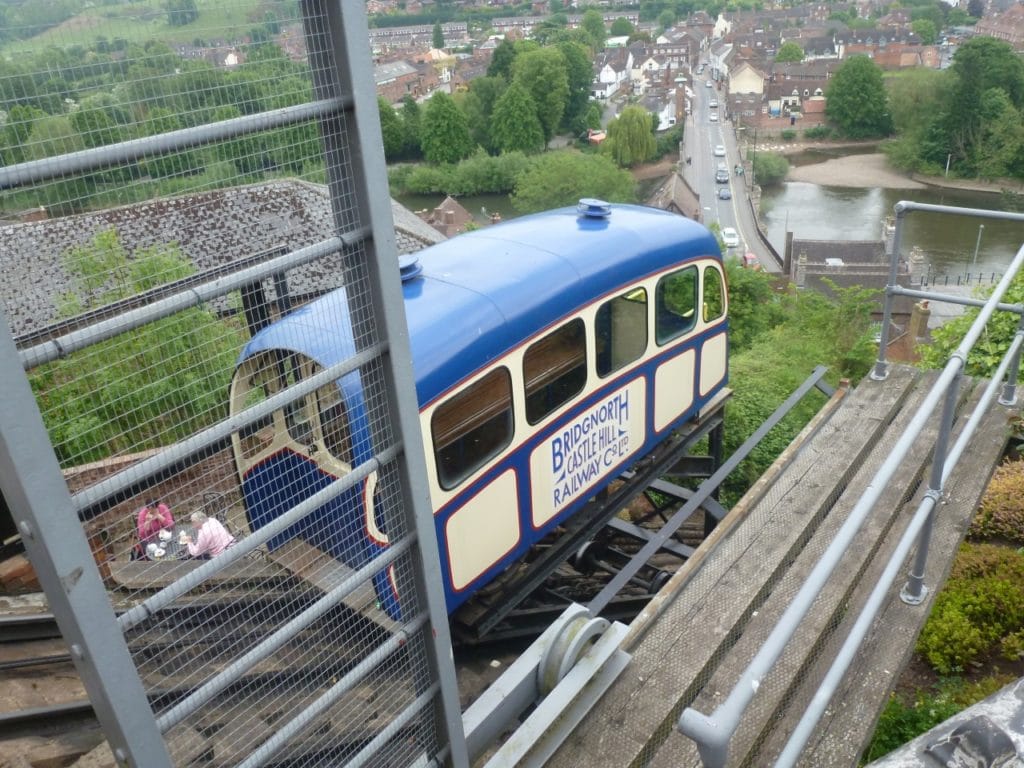 Bridgnorth funicular railway above the Severn [Ross Shimmon] June 5th