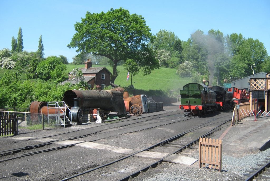 Bridgnorth Severn Valley Railway - Locos simmering [ Rob M ] June 7th