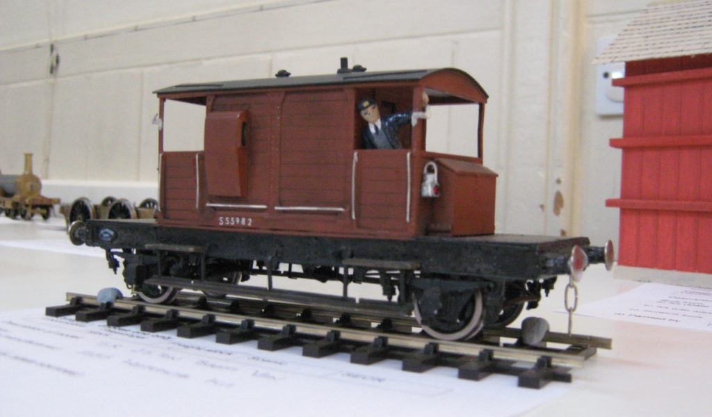 SR Brake Van at February's Modelling Competition [Rob M]