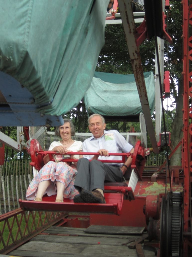 Hollycombe Fairground - The Chairman's day off from ekogg: Rob and Carole on the big wheel [Kathryn Sutcliffe] August 4th