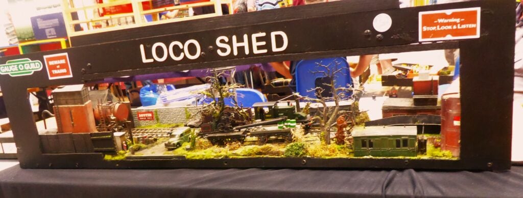 Loco Shed Geoff's diorama