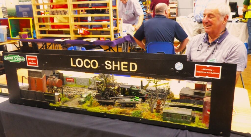 Loco Shed Geoff's diorama