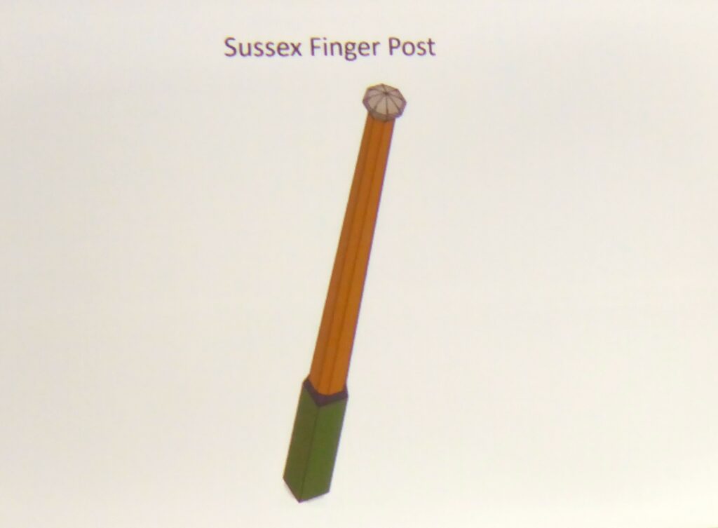 EKOGG 230325 3D Printing 5 Sussex finger post
