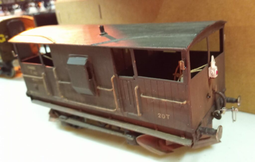 Graham's Shark ballast brake van