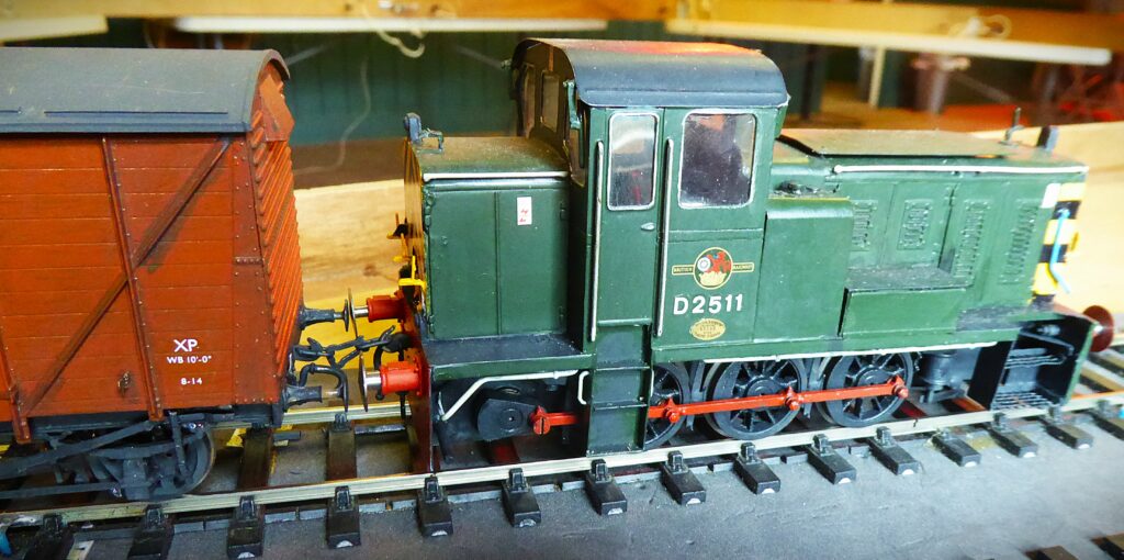 EKOGG 250219 BR Hudswell Clark 0-6-0DM D2511 Geoff R