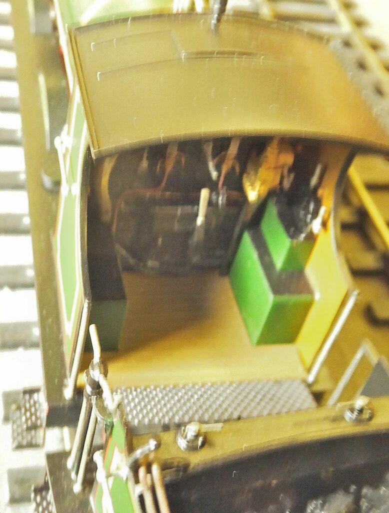 EKOGG 250604 SECR C class 0-6-0 inside cab Chris M