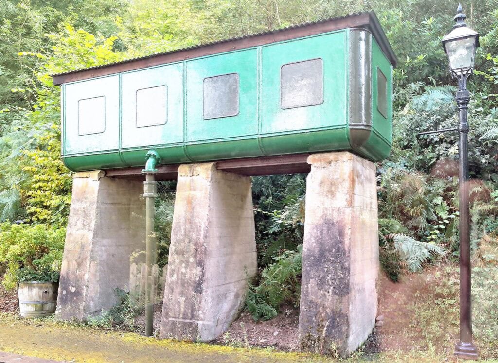 Water storage at Glanyrafon