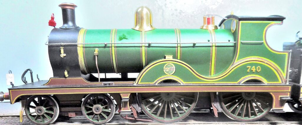 EKOGG 260603 SECR class D 4-4-0 740 (4) Chris M