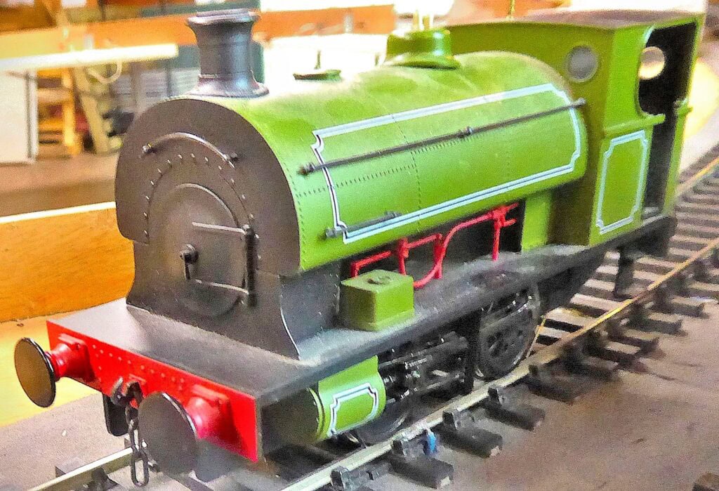 EKOGG 260701 Peckett 0-4-0ST free lance Green Leaf brewery Tim