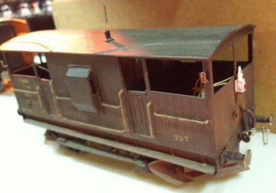 Graham's Shark ballast brake van