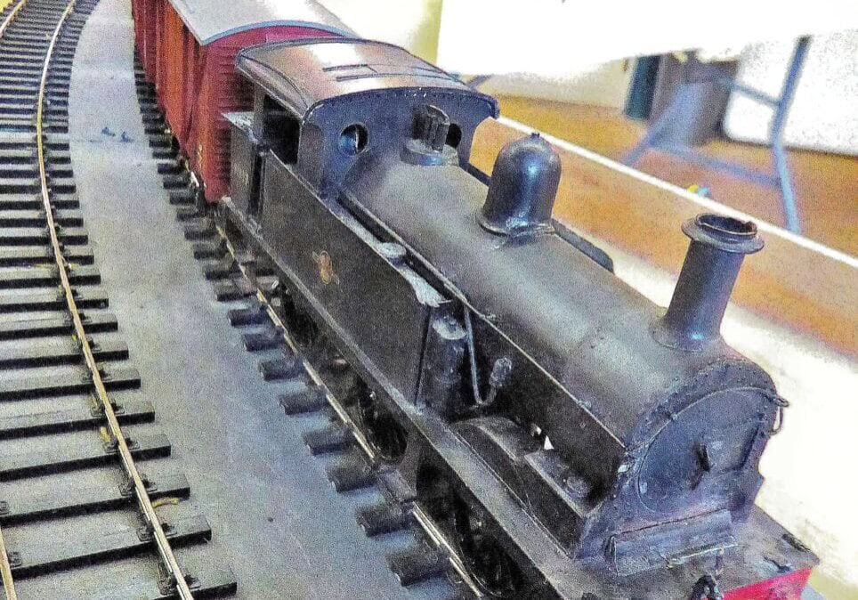 ex-SECR R1 class 0-6-0T with BR van train Roger