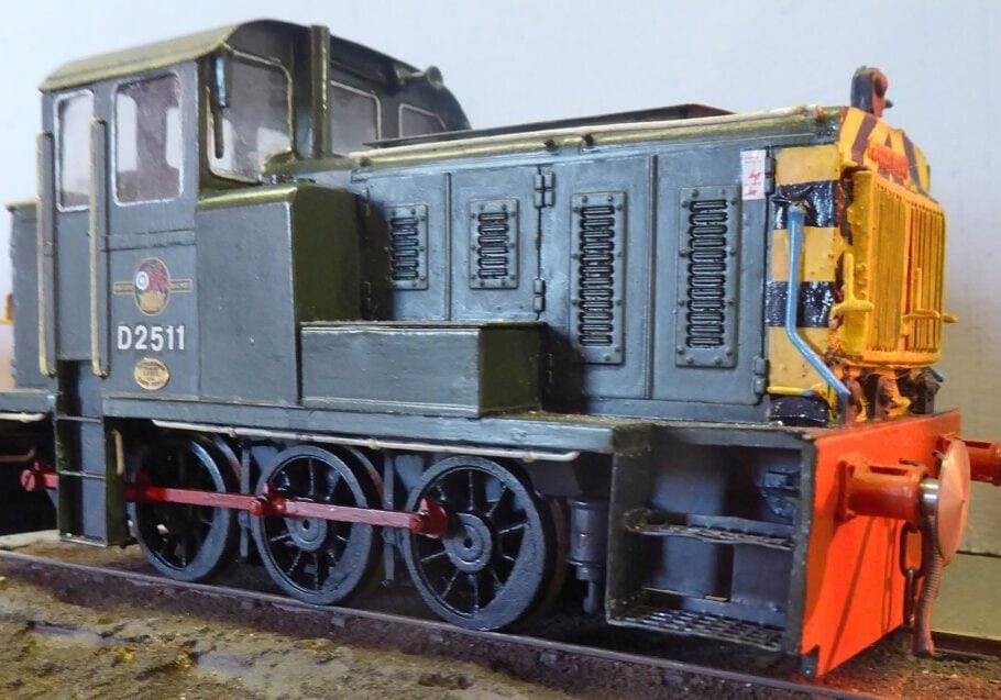 BR 0-6-0DM Hudswell Clark D2511    Steve