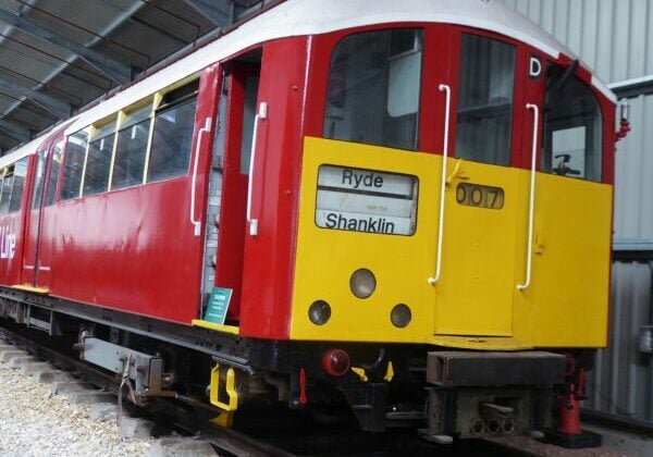 IOW Former Tube train Haven Street Aug 2024